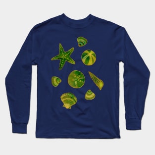 Beach Treasures - Green Long Sleeve T-Shirt